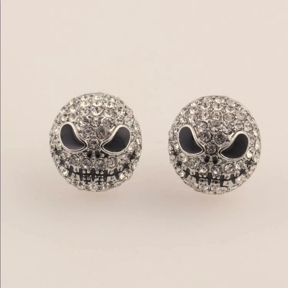 SOLD****Jack Skellington Earrings